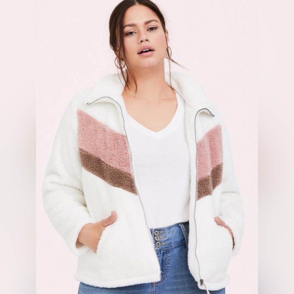 Torrid Sherpa jacket